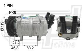Automotive QE1502 - COMP.QUE15 PK8 V-O 24V 404