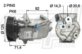 Automotive RE0045 - COMP.ORIGINAL OEM MEGANE-ALMERA 1.5DCI 02-