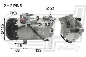 Automotive RE5088 - COMP.PCV LAGUNA III-XTRAIL 2.0 07-15