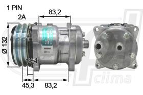 Automotive SD0574 - COMP.ORIGINAL OEM SD5S14 2A H-O 12V