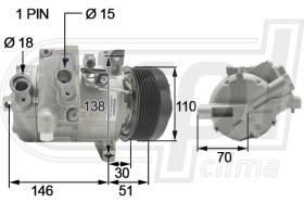 Automotive SU0016 - COMP.ORIGINAL OEM GRAND VITARA 1.9DDIS