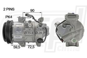 Automotive TO0024 - COMP.ORIGINAL OEM TO YARIS 1.3-1.5 06-11 PK4