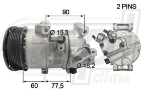Automotive TO0044 - COMP.ORIGINAL OEM TO AVENSIS 1.6-1.8 04-