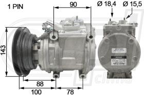 Automotive TO0053 - COMP.ORIGINAL OEM LAND CRUISER 4.2TD -01