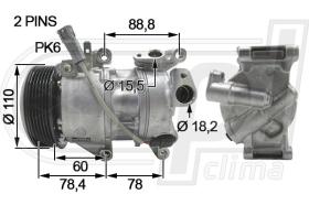Automotive TO0090 - COMP.ORIGINAL OEM YARIS 1.4D4D 11-