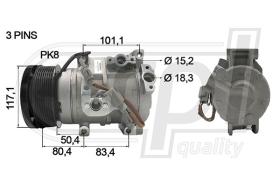 Automotive TO5077 - COMP.PCV LCRUISER 200 4.6-5.7