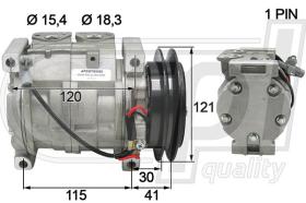 Automotive TO5092 - COMP.PCV  DYNA 10S13C 03- 12V