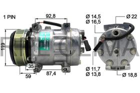 Automotive VA0001 - COMP.ORIGINAL OEM TRACTOR N103-T213-T153