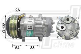 Automotive VO0027 - COMP.ORIGINAL OEM JCB-VOLVO LB45B 24V