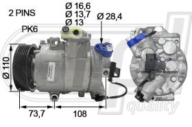 Automotive VW5017 - COMP.PCV POLO-IBIZA-FABIA -05