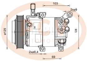 · ACP1458000P - COMP.MAHLE NEW P/KIA/HYUNDAI