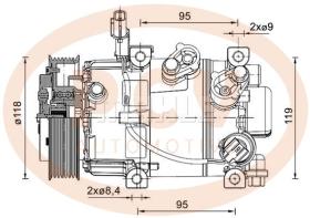 · ACP1463000P - COMP.MAHLE NEW P/KIA/HYUNDAI