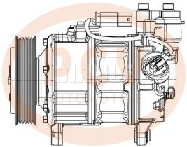 · ACP600000P - COMP.MAHLE NEW P/BMW