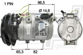 Automotive KM5002 - COMPRSOR KOMATSU 10S15C 24V