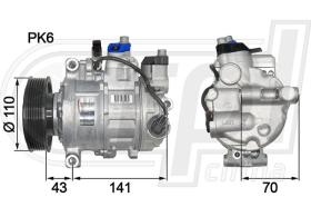 Automotive AU0043 - COMP.ORIGINAL OEM AU A6 2.7TDI-3.0TDI 08-