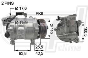 Automotive BW0079 - COMP.ORIGINAL OEM F20-22-F30 120-320D 13-
