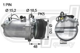 Automotive BW5022 - COMP.E46 320D-E39 520D RQ