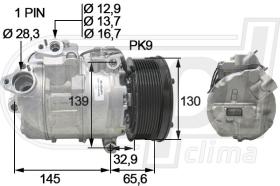 Automotive CL0011 - COMP.ORIGINAL OEM CLAAS PK9 12V