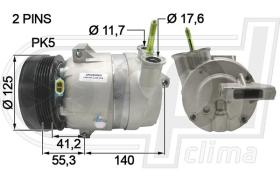 Automotive DW0021 - COMP.ORIGINAL OEM AVEO 1.4-1.6 09-