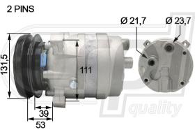 Automotive DW5007 - COMP.DAEWOO-VOLVO MAQ 24V RQ
