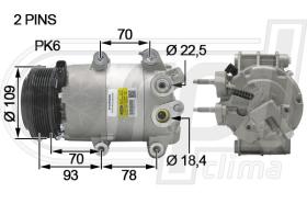 Automotive FD0068 - COMP.ORIGINAL OEM FOCUS-BMAX-CMAX TDCI 10-