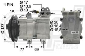 Automotive HY0015 - COMP.ORIGINAL OEM GALLOPER-H1 2.5TD 97-