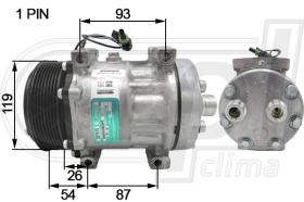 Automotive IV0003 - COMP.ORIGINAL OEM IVECO-JCB 12V