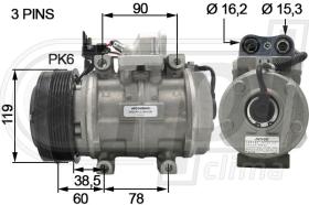Automotive MB0001 - COMP.ORIGINAL OEM MB W107/W124/W126/W201