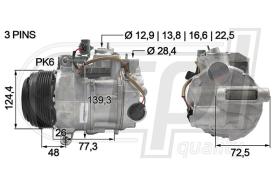 Automotive MB5071 - COMP.MB 204-212-218 09- 3 PINS RQ