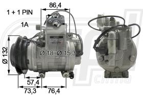 Automotive MI0007 - COMP.ORIGINAL OEM PAJERO 2.8TDI 94-99