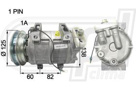 Automotive MI0026 - COMP.ORIGINAL OEM MI L200 2.5TD 97-06
