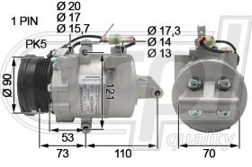 Automotive MI5036 - COMP.COLT 1.1-1.3 09- PK5 RQ