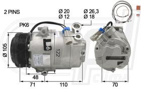 Automotive OP0047 - COMP.ORIGINAL OEM  ASTRA H-ZAFIRA B 1.4-1.7CDTI