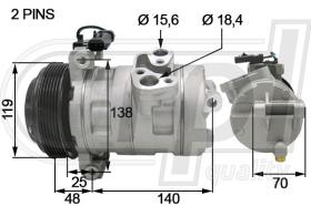 Automotive OP5052 - COMP.ANTARA-CAPTIVA-CHEROKEE 06- RQ
