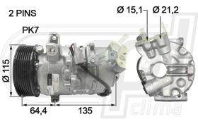 Automotive RE0081 - COMP.ORIGINAL OEM MEGANE III-SCENIC III 2.0DCI 09-