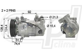 Automotive RE0087 - COMP.ORIGINAL OEM CLIO-CAPTUR 1.5DCI 13-