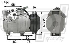 Automotive TO5105 - COMP.L.CRUISER HZJ79L10S15C 12V RQ