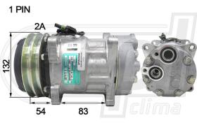 Automotive VO0063 - COMP.ORIGINAL OEM VOLVO MAQUINA 12V
