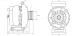 · 2BO0223REP - ALTERNADOR T/BOSCH 12V - 150A REMAN (537)