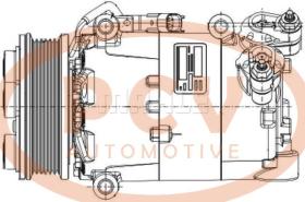PCV ACP1360000P - COMPRESOR P/FORD MAHLE NEW