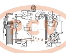 PCV ACP628000P - COMPRESOR P/HYUNDAI / KIA MAHLE NEW