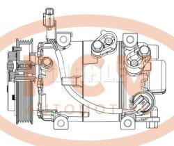 PCV ACP629000P - COMPRESOR P/HYUNDAI / KIA MAHLE NEW