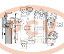PCV ACP637000P - COMPRESOR P/MITSUBISHI MAHLE NEW