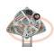 PCV 373003C150P - ALTERNADOR HYUNDAI 130A 12V PCV NEW T/DENSO
