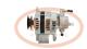 PCV LR180513BP - ALTERNADOR ISUZU 80A 12V PCV NEW T/HITACHI
