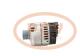PCV MG764 - ALTERNADOR IVECO 120A 12V MAHLE NEW
