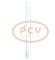 PCV 814391P - CONDENSADOR P/MERCEDES-BENZ / MAN / SMART PCV NEW T/VALEO