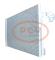PCV 814391P - CONDENSADOR P/MERCEDES-BENZ / MAN / SMART PCV NEW T/VALEO