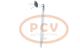 PCV 817562P - CONDENSADOR P/MERCEDES-BENZ / MAN / SMART PCV NEW T/VALEO